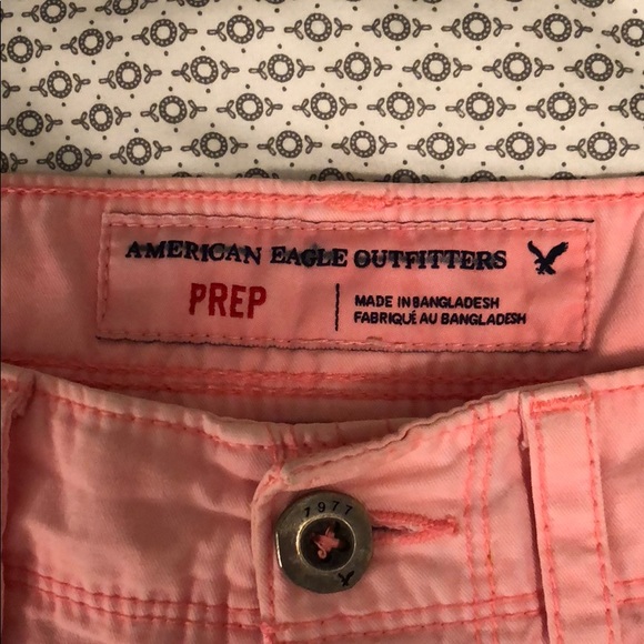 American Eagle Neon Pink Shorts (32) - Picture 2 of 2
